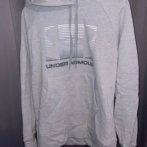 Woman’s under armor gray hoodie